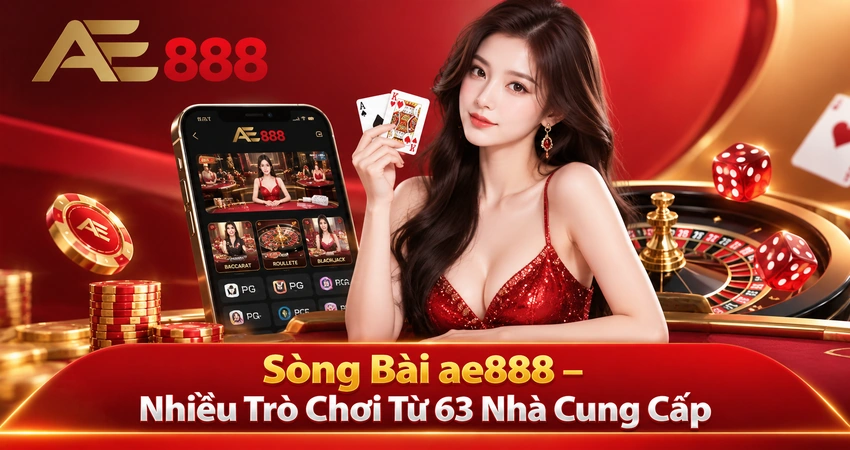 Sòng Bài ae888 – Nhiều Trò Chơi Từ 63 Nhà Cung Cấp